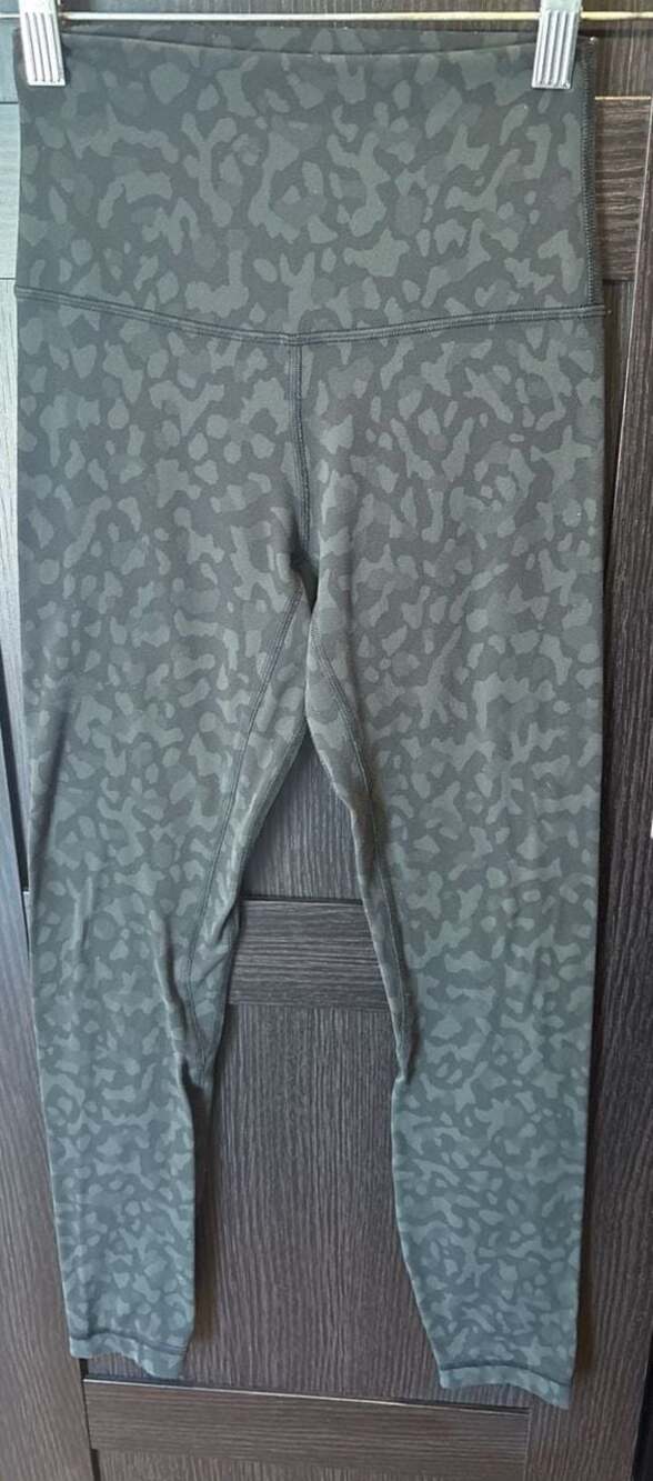 Lululemon Align High-Rise Pant 25" Formation Camo Deep Coal